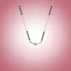 Graceful 925 Sterling Silver Mangalsutra with Timeless Charm